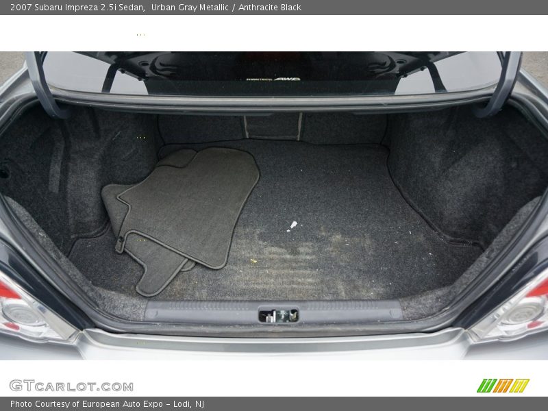 Urban Gray Metallic / Anthracite Black 2007 Subaru Impreza 2.5i Sedan