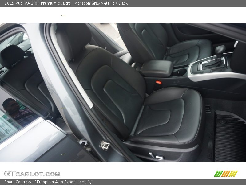 Monsoon Gray Metallic / Black 2015 Audi A4 2.0T Premium quattro