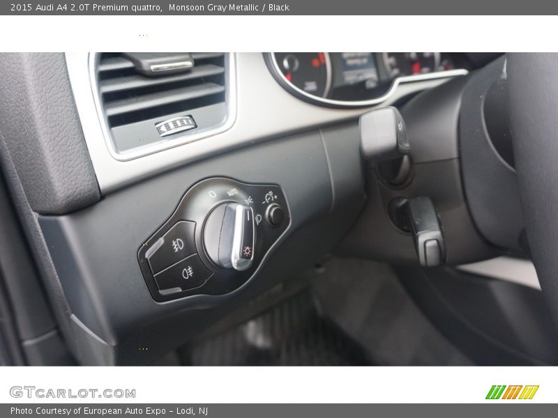 Monsoon Gray Metallic / Black 2015 Audi A4 2.0T Premium quattro