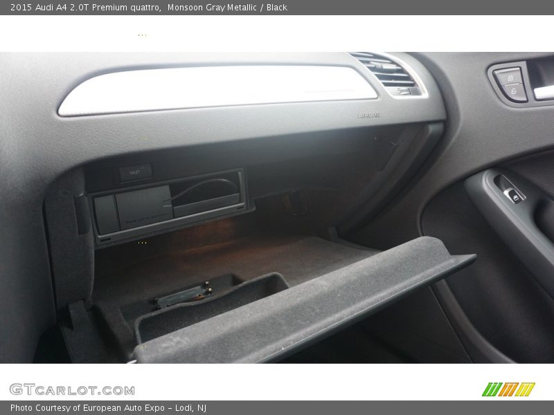 Monsoon Gray Metallic / Black 2015 Audi A4 2.0T Premium quattro