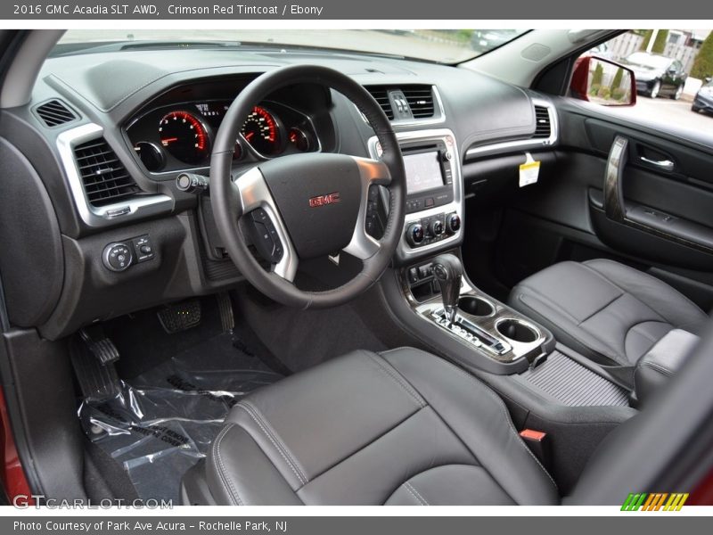 Crimson Red Tintcoat / Ebony 2016 GMC Acadia SLT AWD