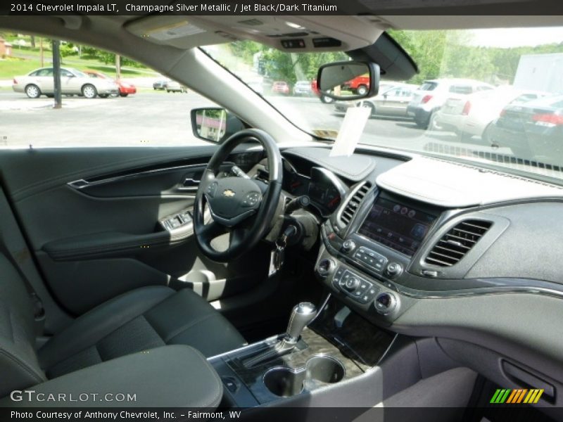Champagne Silver Metallic / Jet Black/Dark Titanium 2014 Chevrolet Impala LT