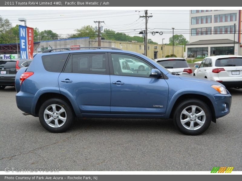 Pacific Blue Metallic / Ash 2011 Toyota RAV4 Limited 4WD