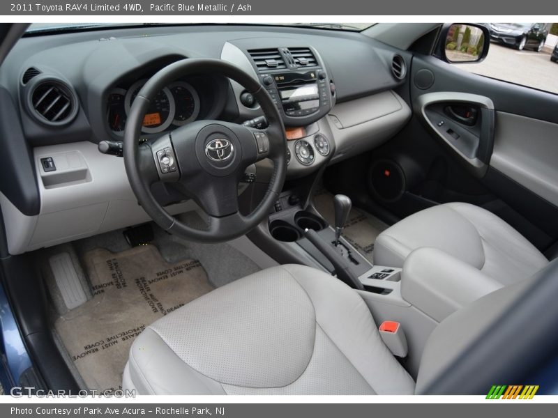 Pacific Blue Metallic / Ash 2011 Toyota RAV4 Limited 4WD