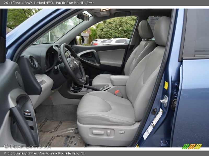 Pacific Blue Metallic / Ash 2011 Toyota RAV4 Limited 4WD