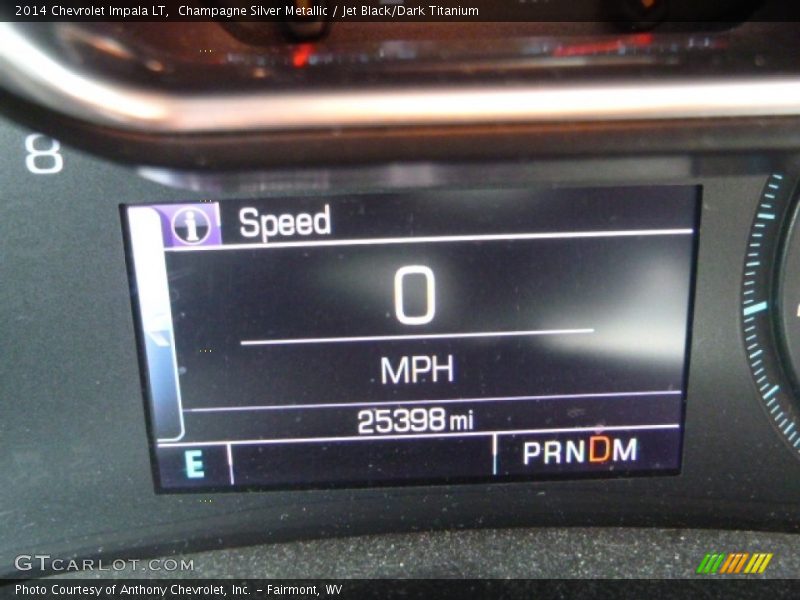 Champagne Silver Metallic / Jet Black/Dark Titanium 2014 Chevrolet Impala LT