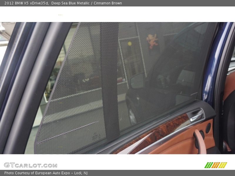 Deep Sea Blue Metallic / Cinnamon Brown 2012 BMW X5 xDrive35d