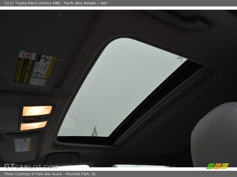 Pacific Blue Metallic / Ash 2011 Toyota RAV4 Limited 4WD