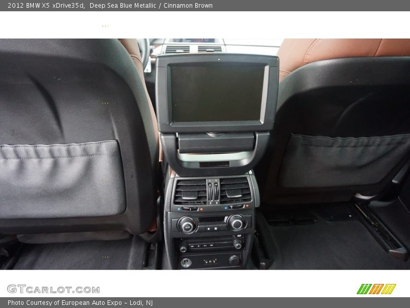 Deep Sea Blue Metallic / Cinnamon Brown 2012 BMW X5 xDrive35d