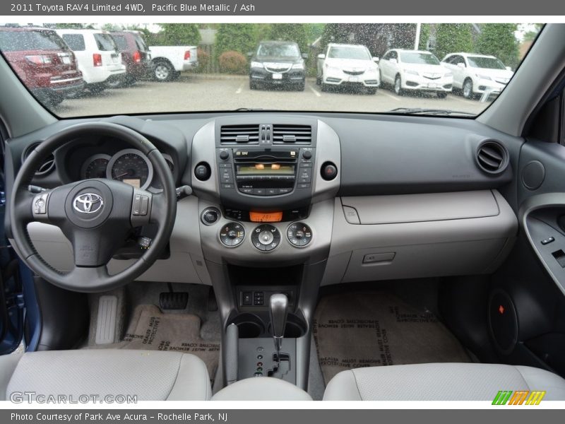 Pacific Blue Metallic / Ash 2011 Toyota RAV4 Limited 4WD