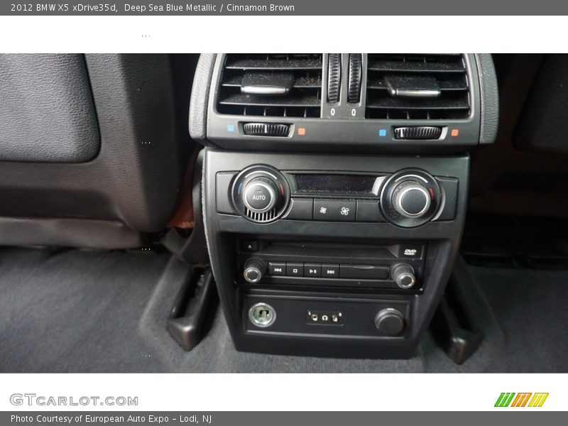 Deep Sea Blue Metallic / Cinnamon Brown 2012 BMW X5 xDrive35d