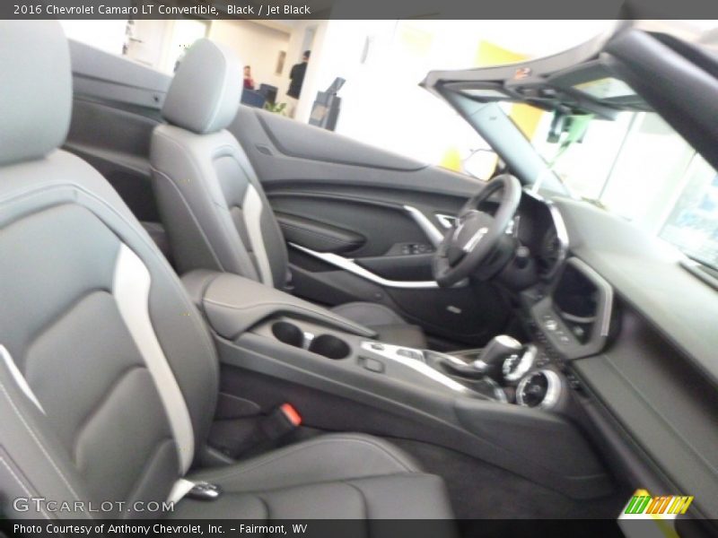 Black / Jet Black 2016 Chevrolet Camaro LT Convertible
