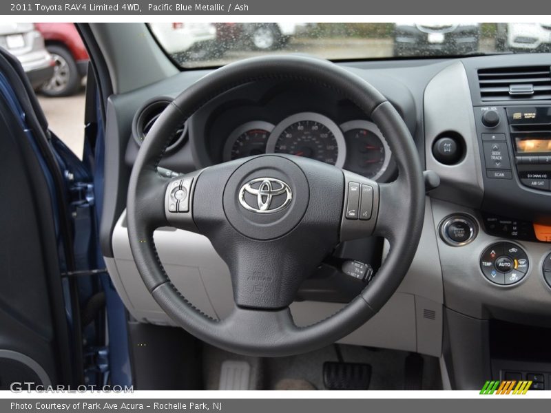 Pacific Blue Metallic / Ash 2011 Toyota RAV4 Limited 4WD