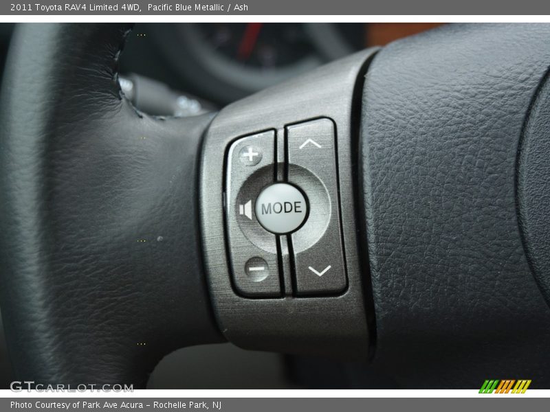 Pacific Blue Metallic / Ash 2011 Toyota RAV4 Limited 4WD