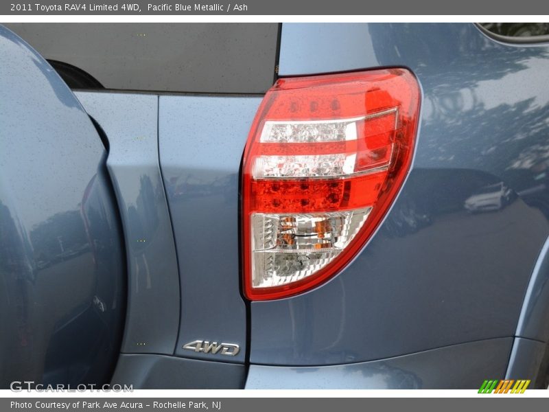Pacific Blue Metallic / Ash 2011 Toyota RAV4 Limited 4WD