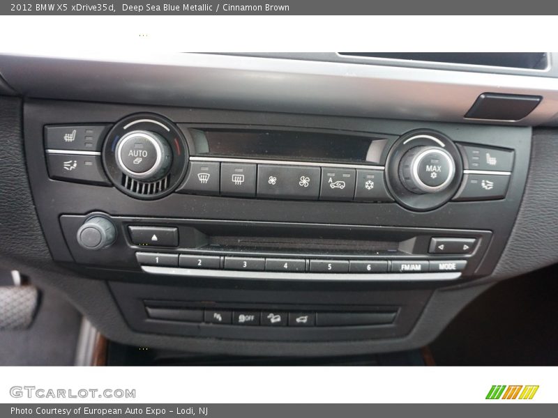 Deep Sea Blue Metallic / Cinnamon Brown 2012 BMW X5 xDrive35d