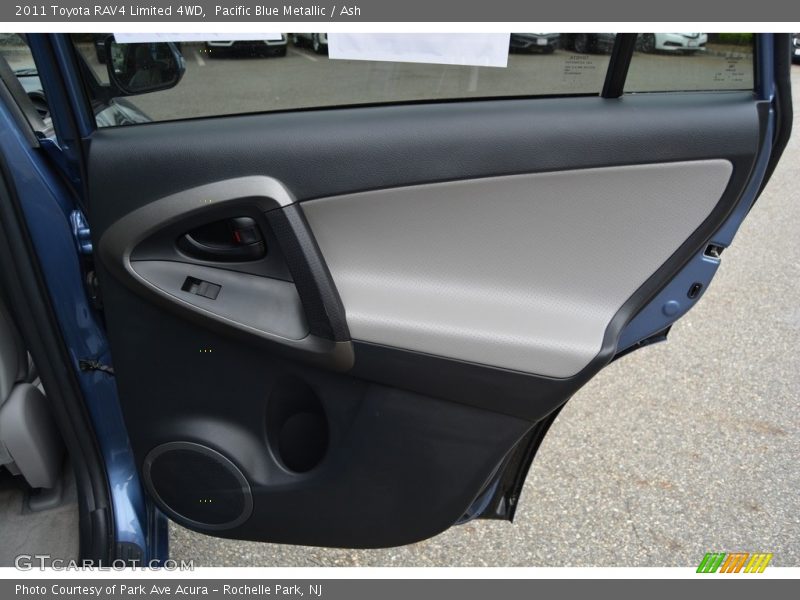 Pacific Blue Metallic / Ash 2011 Toyota RAV4 Limited 4WD