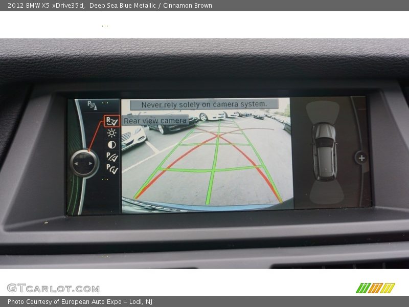 Deep Sea Blue Metallic / Cinnamon Brown 2012 BMW X5 xDrive35d