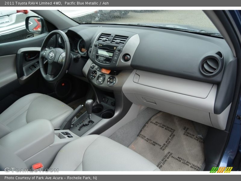 Pacific Blue Metallic / Ash 2011 Toyota RAV4 Limited 4WD