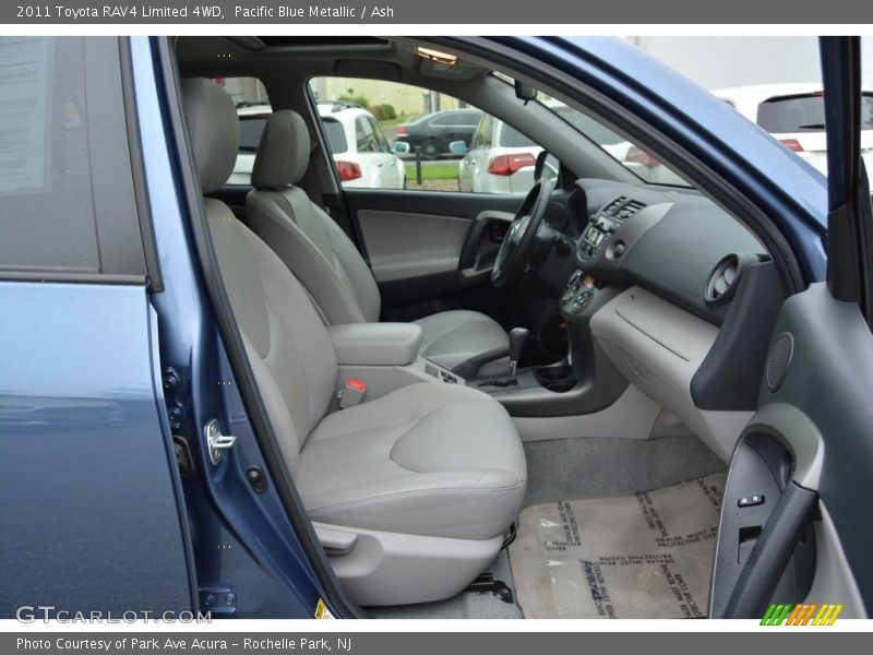 Pacific Blue Metallic / Ash 2011 Toyota RAV4 Limited 4WD