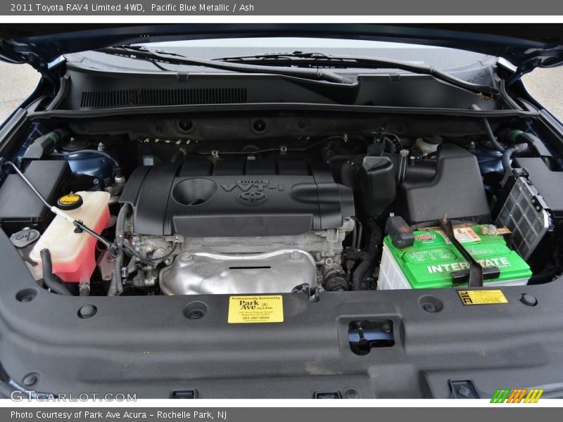 Pacific Blue Metallic / Ash 2011 Toyota RAV4 Limited 4WD