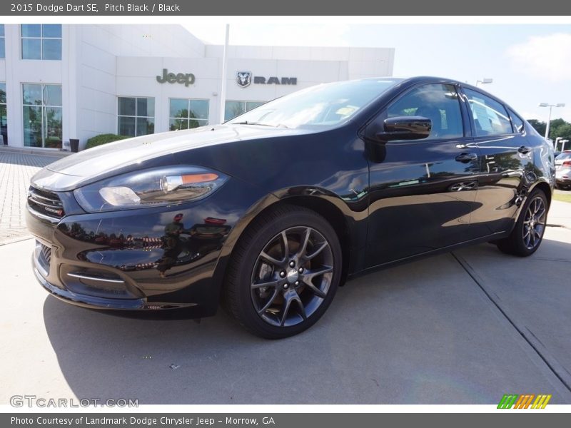 Pitch Black / Black 2015 Dodge Dart SE