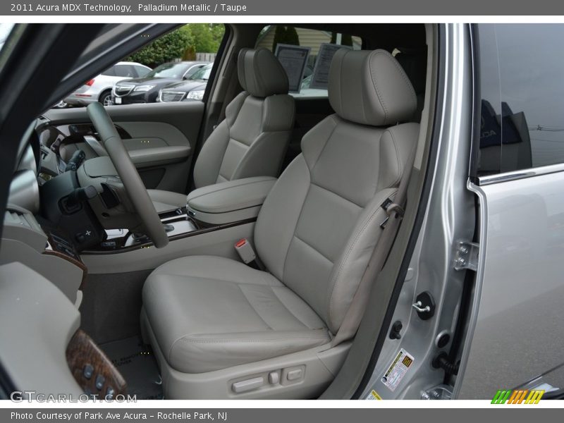 Palladium Metallic / Taupe 2011 Acura MDX Technology