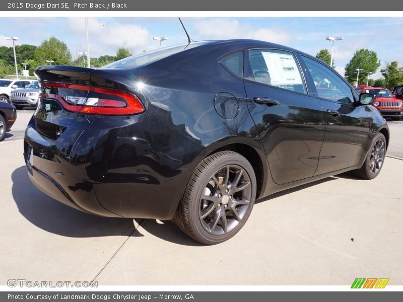Pitch Black / Black 2015 Dodge Dart SE