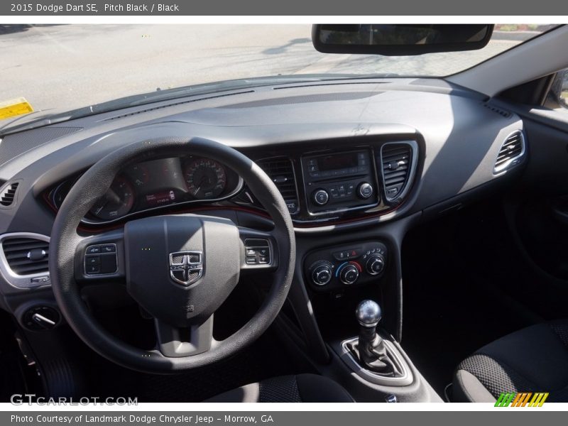 Pitch Black / Black 2015 Dodge Dart SE