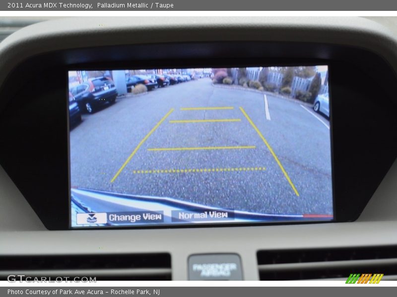 Palladium Metallic / Taupe 2011 Acura MDX Technology