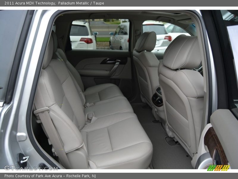 Palladium Metallic / Taupe 2011 Acura MDX Technology