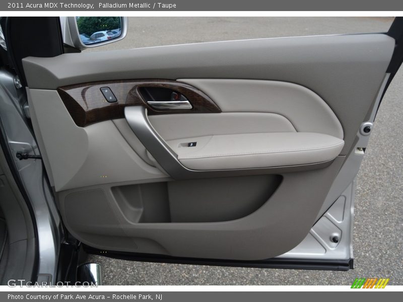 Palladium Metallic / Taupe 2011 Acura MDX Technology