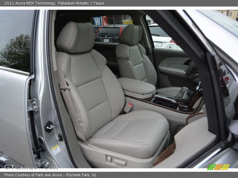 Palladium Metallic / Taupe 2011 Acura MDX Technology