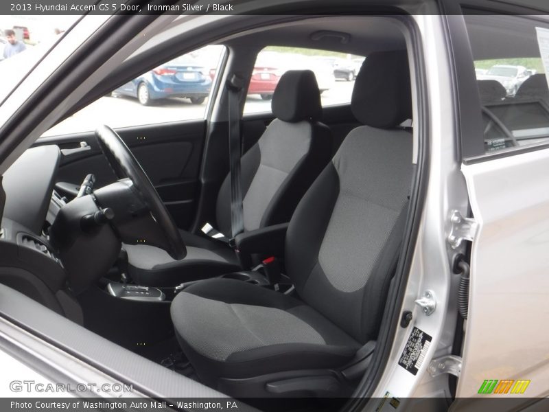 Ironman Silver / Black 2013 Hyundai Accent GS 5 Door