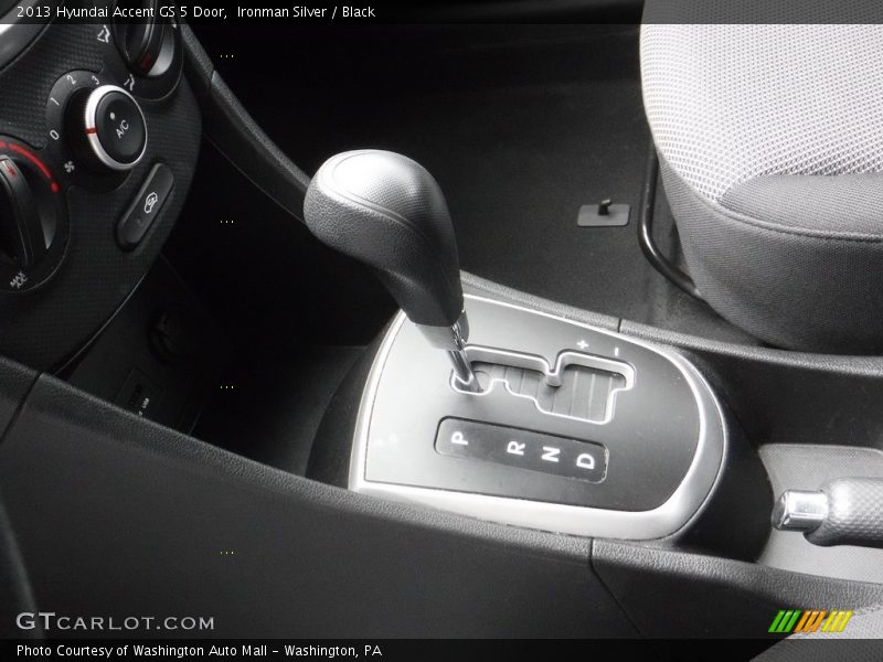 Ironman Silver / Black 2013 Hyundai Accent GS 5 Door