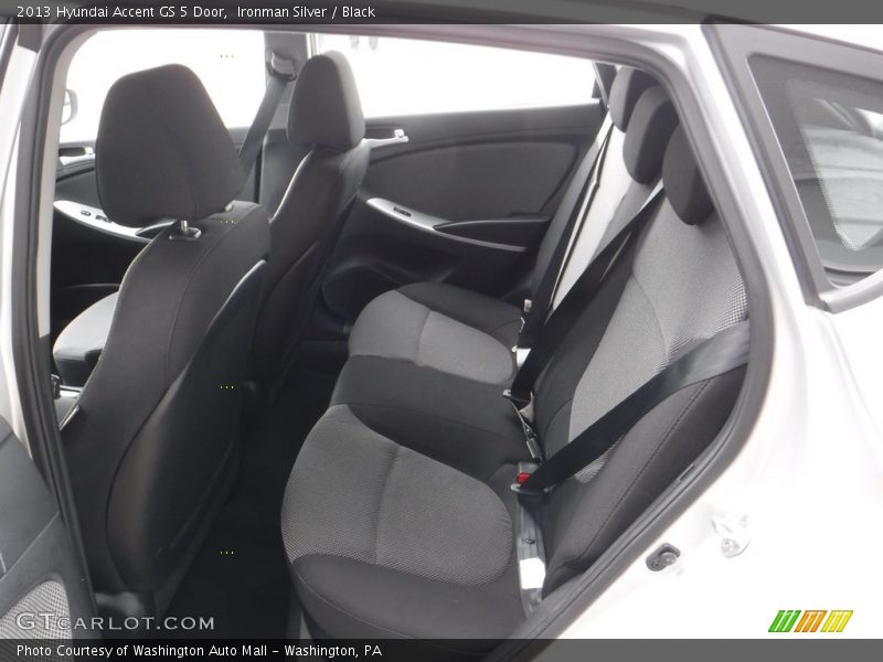 Ironman Silver / Black 2013 Hyundai Accent GS 5 Door