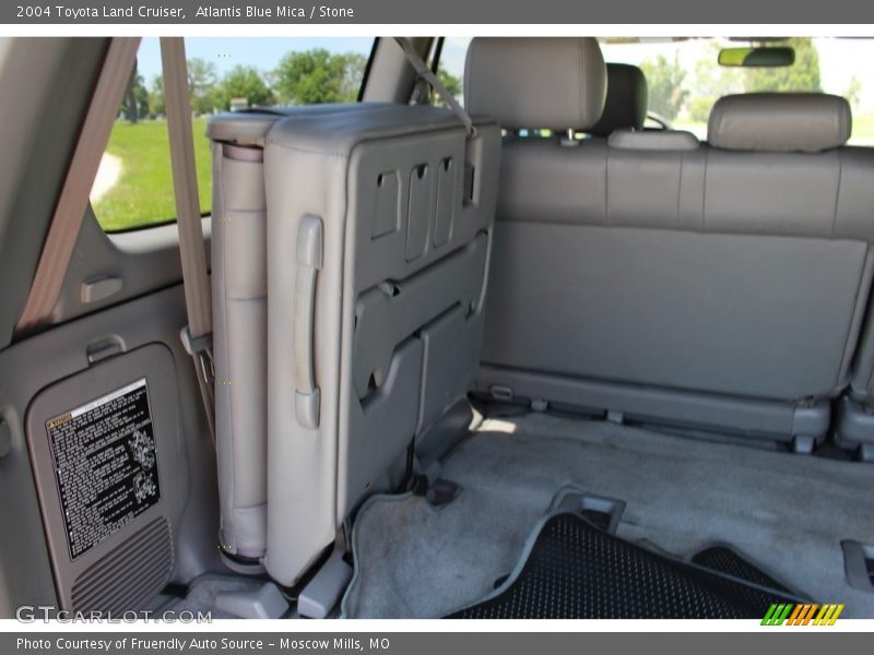 Atlantis Blue Mica / Stone 2004 Toyota Land Cruiser