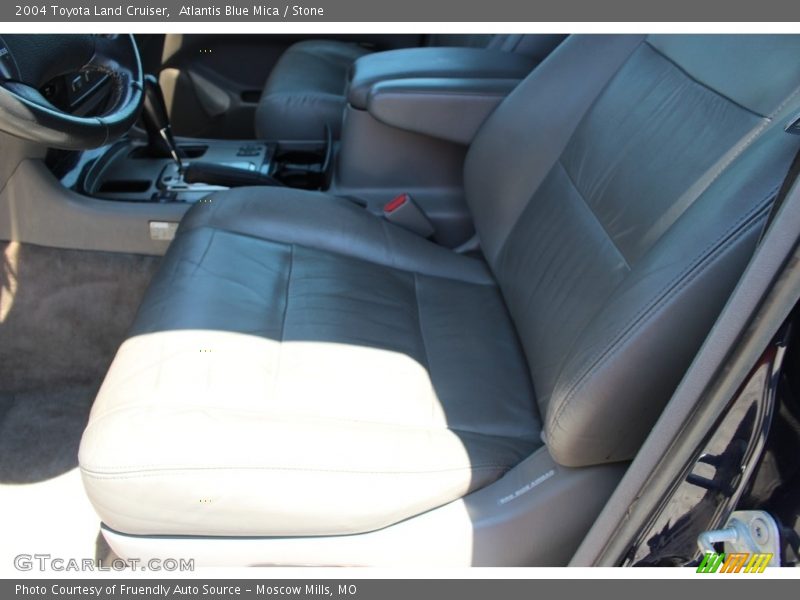 Atlantis Blue Mica / Stone 2004 Toyota Land Cruiser