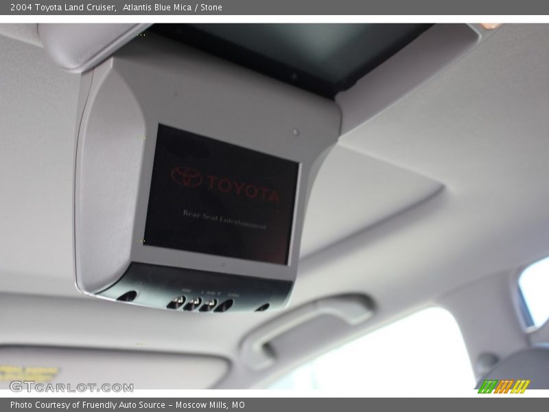 Atlantis Blue Mica / Stone 2004 Toyota Land Cruiser