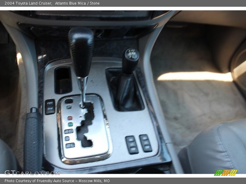 Atlantis Blue Mica / Stone 2004 Toyota Land Cruiser