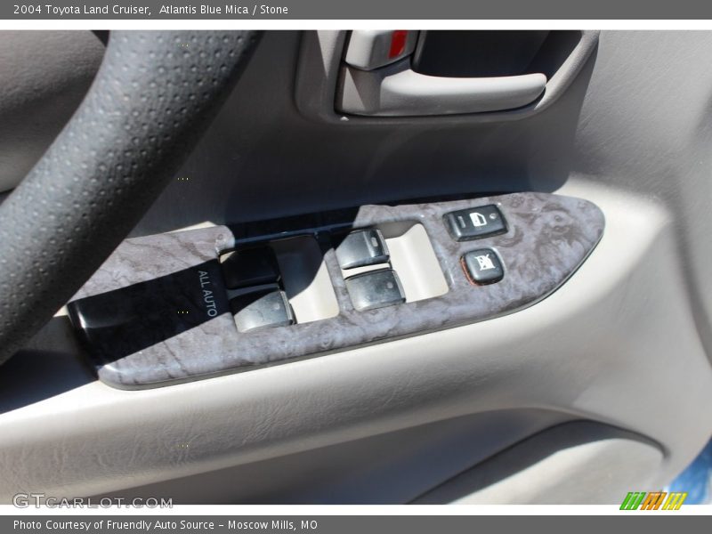 Atlantis Blue Mica / Stone 2004 Toyota Land Cruiser