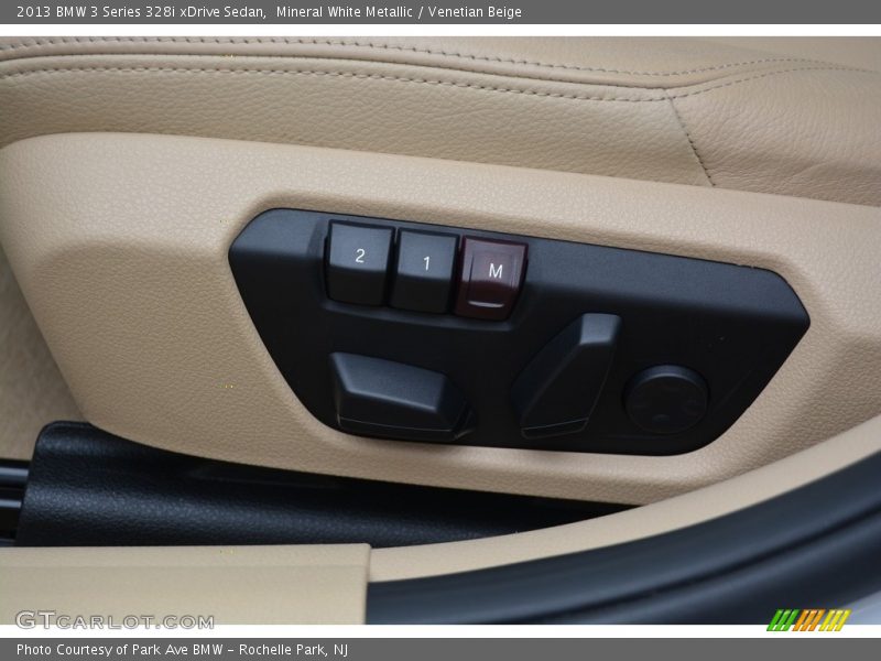Mineral White Metallic / Venetian Beige 2013 BMW 3 Series 328i xDrive Sedan