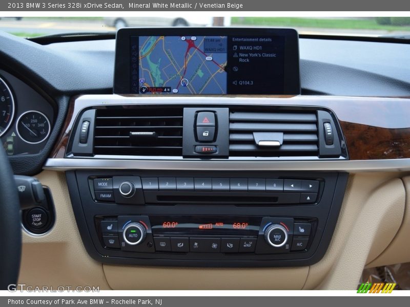Mineral White Metallic / Venetian Beige 2013 BMW 3 Series 328i xDrive Sedan