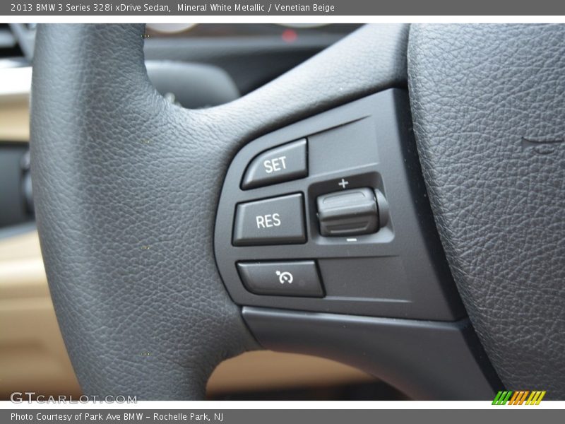 Mineral White Metallic / Venetian Beige 2013 BMW 3 Series 328i xDrive Sedan