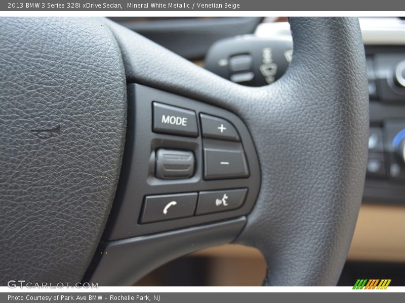 Mineral White Metallic / Venetian Beige 2013 BMW 3 Series 328i xDrive Sedan