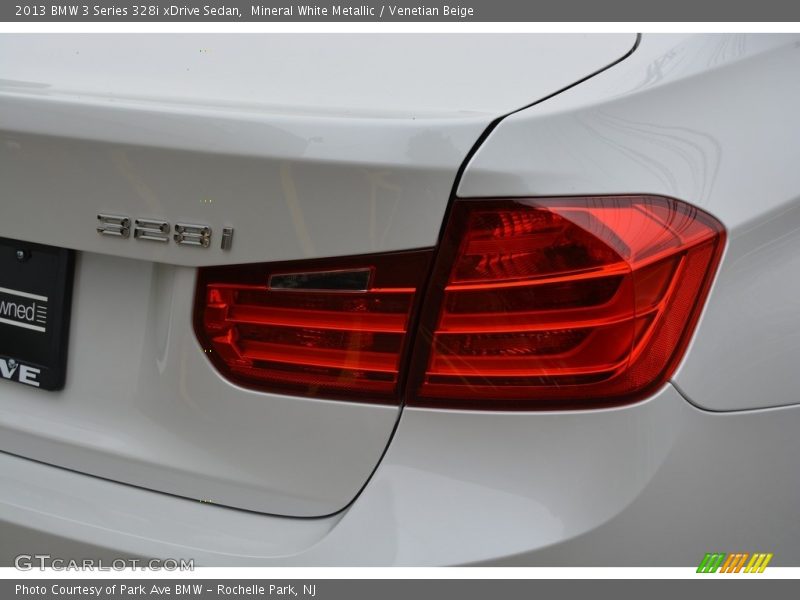 Mineral White Metallic / Venetian Beige 2013 BMW 3 Series 328i xDrive Sedan