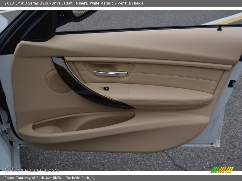 Mineral White Metallic / Venetian Beige 2013 BMW 3 Series 328i xDrive Sedan