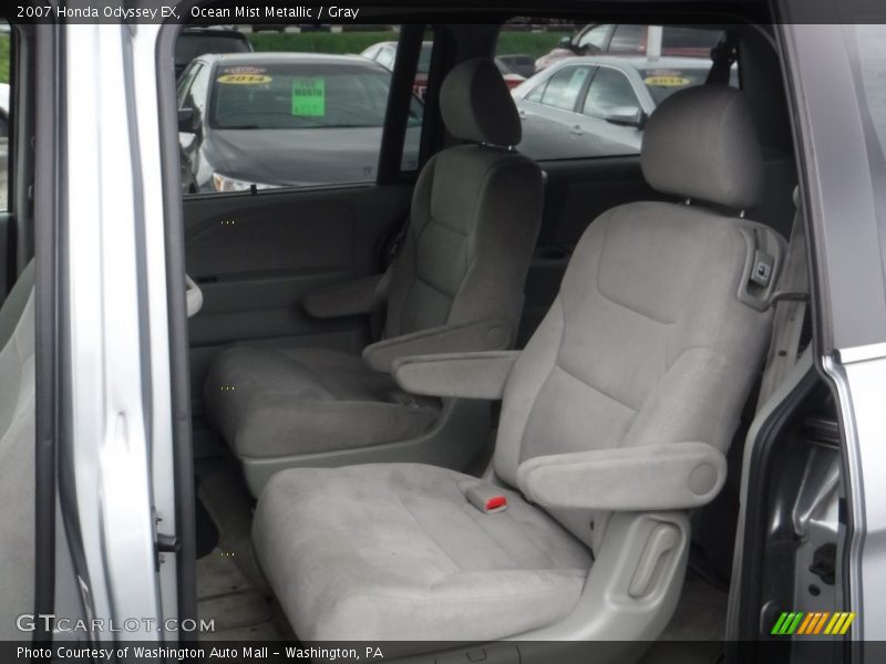Ocean Mist Metallic / Gray 2007 Honda Odyssey EX