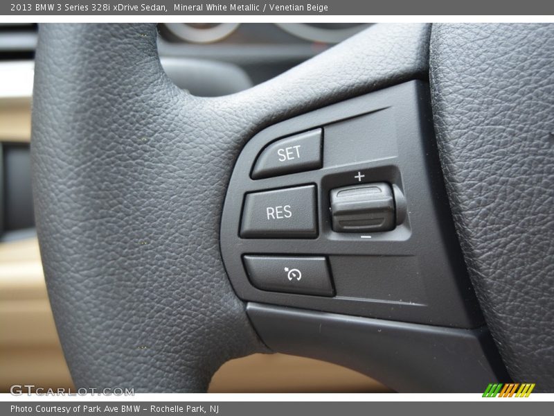 Mineral White Metallic / Venetian Beige 2013 BMW 3 Series 328i xDrive Sedan