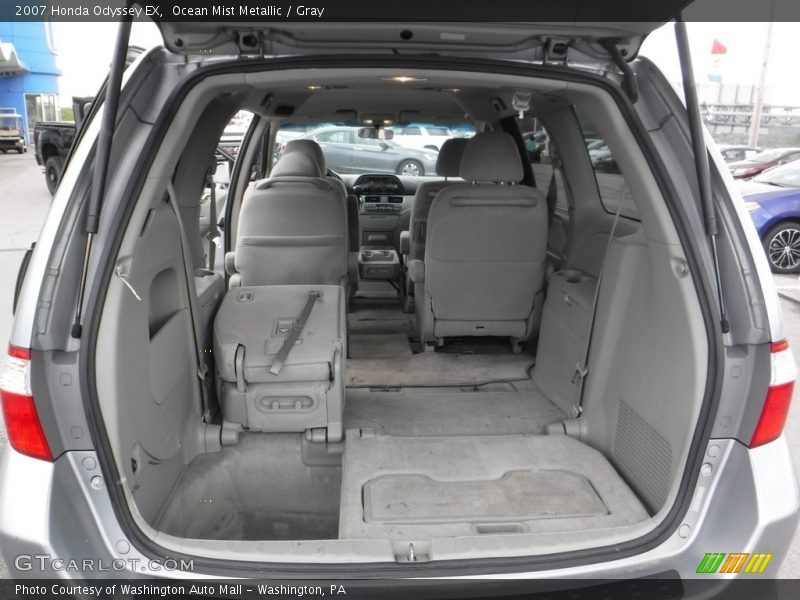 Ocean Mist Metallic / Gray 2007 Honda Odyssey EX